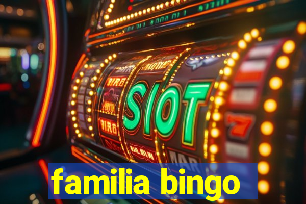 familia bingo